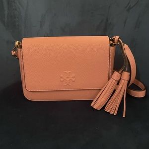 Tory Burch Thea Web Flap Crossbody